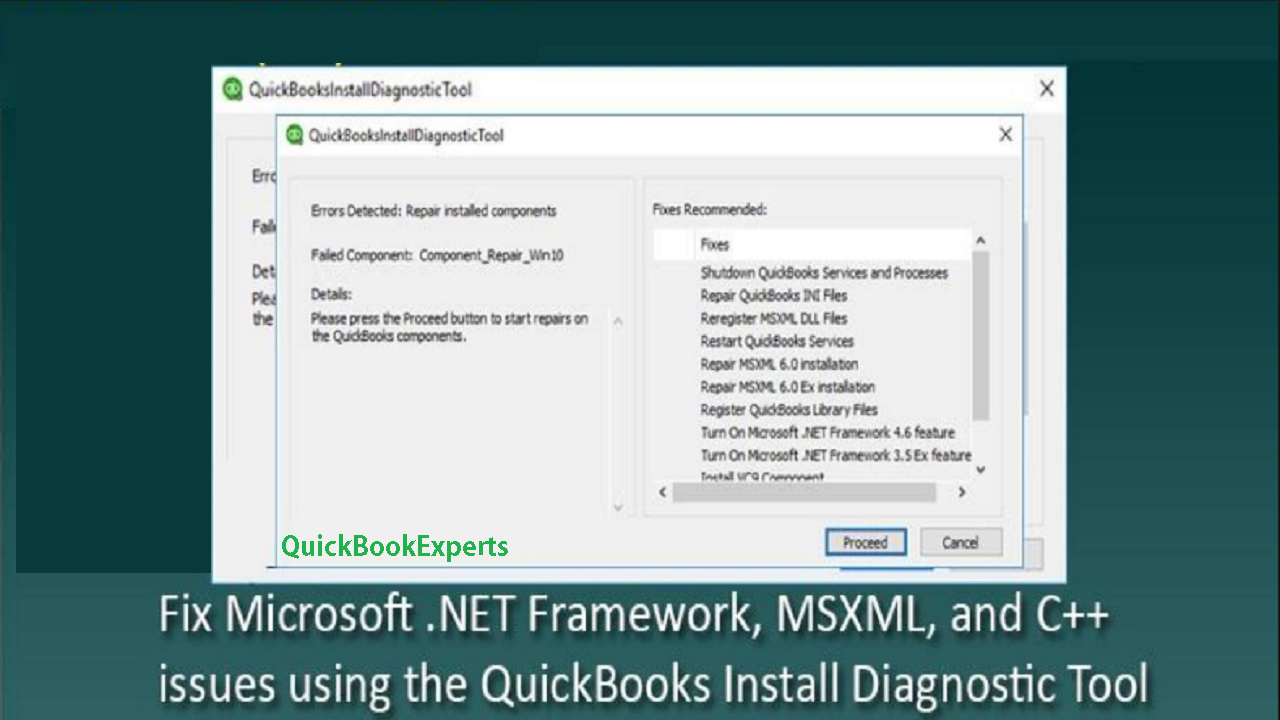 Fix Microsoft .Net Framework, MSXML, and C++ Errors When Installing QuickBooks Desktop