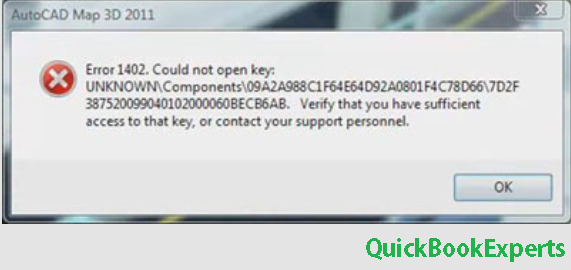 QuickBooks Error 1402
