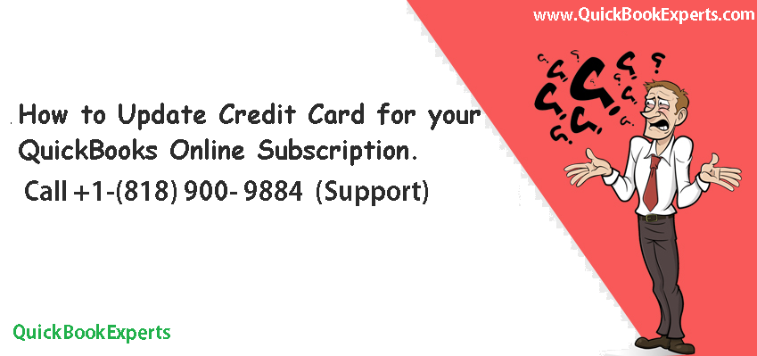 How to Update Credit Card for your QuickBooks Online Subscription.