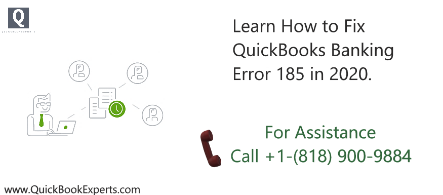 QuickBooks Banking Error 185